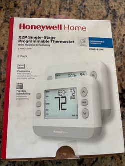 Honeywell Home RTH21B-2PK Programmable Thermostat 2-Pack