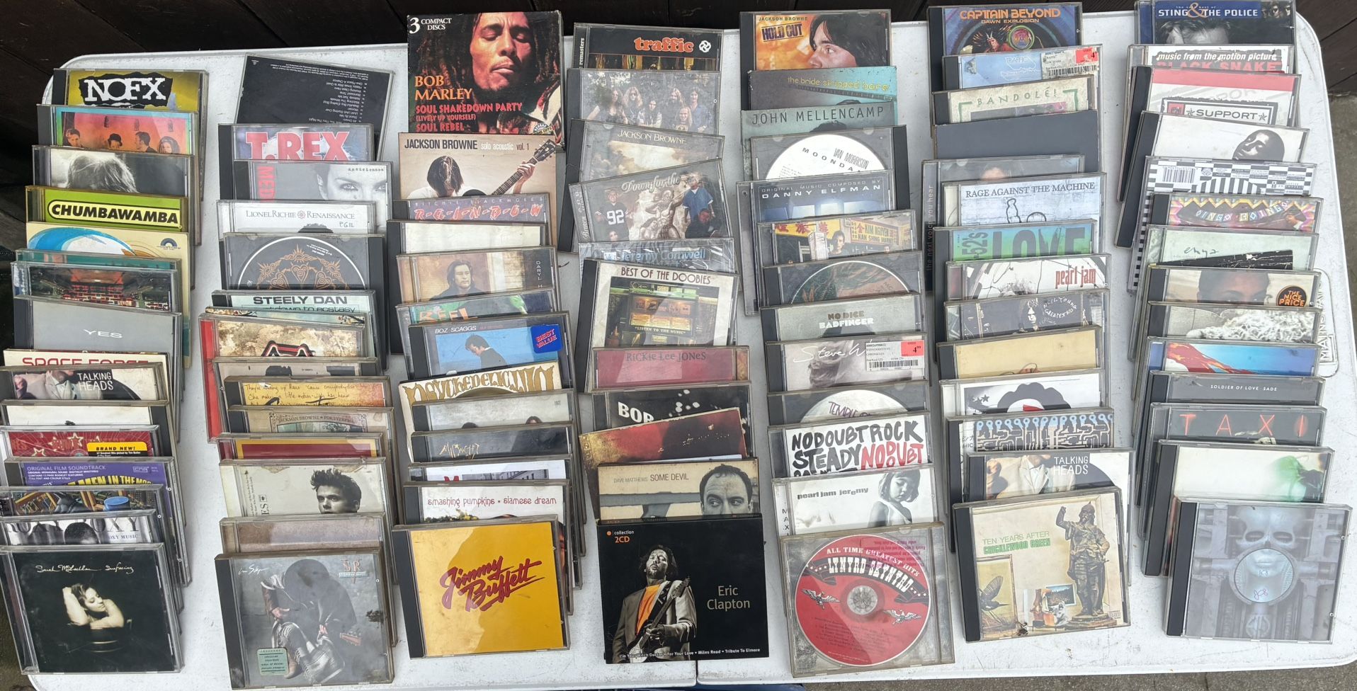 CDs for sale…