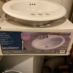 Drop In Sink  17 Inches