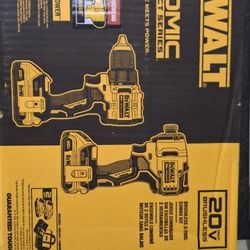 DeWalt 20 Volt Brushless Impact Driver And Drill Kit