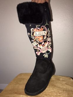 Ed Hardy Authentic Boots
