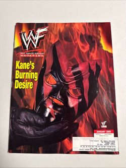 WWF Magazine January 2000 Kane Cover