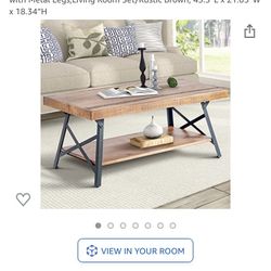 Modern Farmhouse Coffee Table 