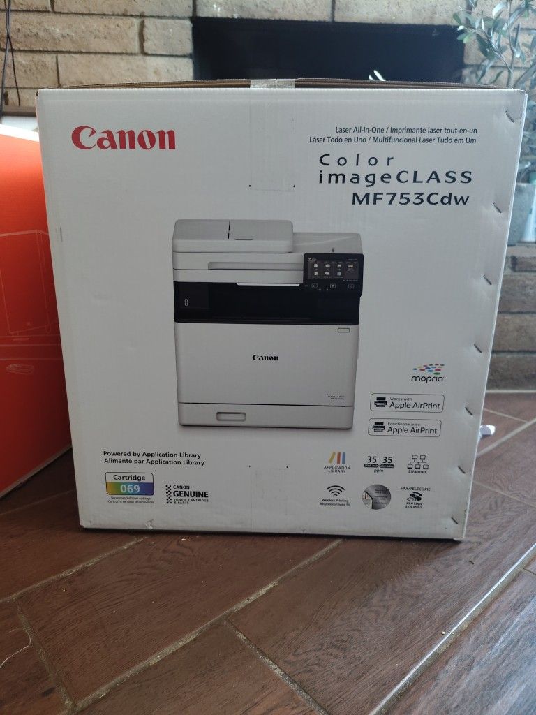 Canon Color imageCLASS MF753Cdw - Wireless Duplex Laser Printer, All-In-One with Scanner, Copier, Fax, Auto Document Feeder, Mobile Ready