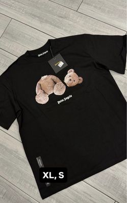 Palm Angels Bear Graphic T-Shirt Black