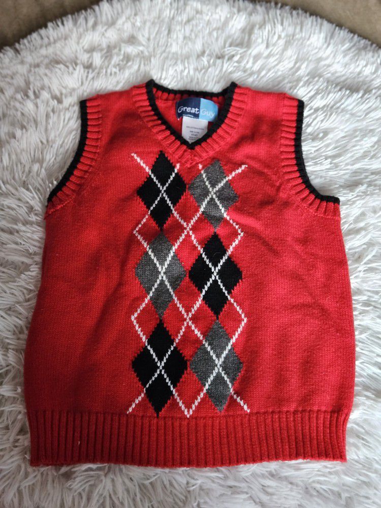Toddler Sweater Vest 