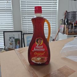 Original Aunt Jemima maple syrup