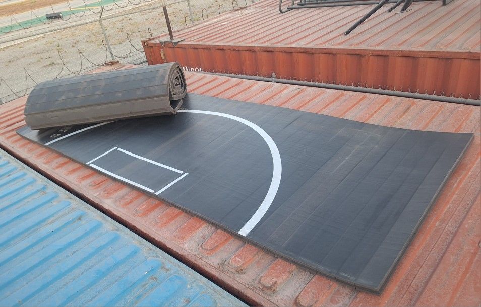10x10 ft 3/8 in Thickness Athletic Mat