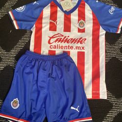 Chivas Para Niño Jersey Uniforme 