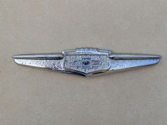 OEM 1951 Chevrolet Station Wagon Rear Tailgate Emblem Badge