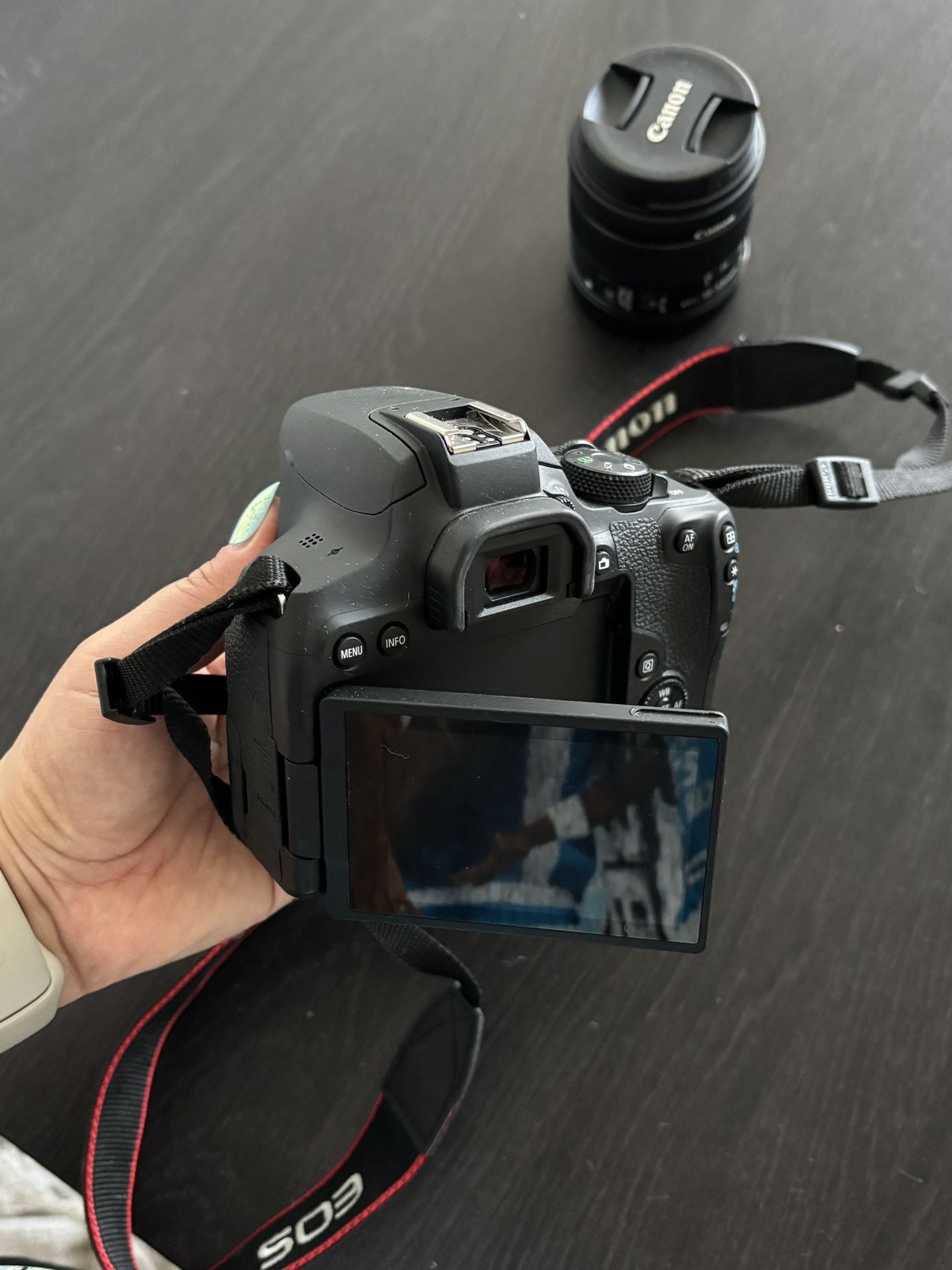 Canon T8i Camera with Lens