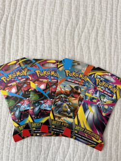 Mega Evolution Booster Pack Lot of 4
