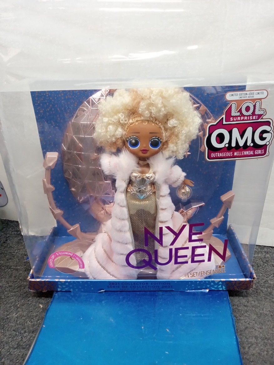 2021 LOL Surprise OMG outrageous Millennial Girls Nye Queen Doll 