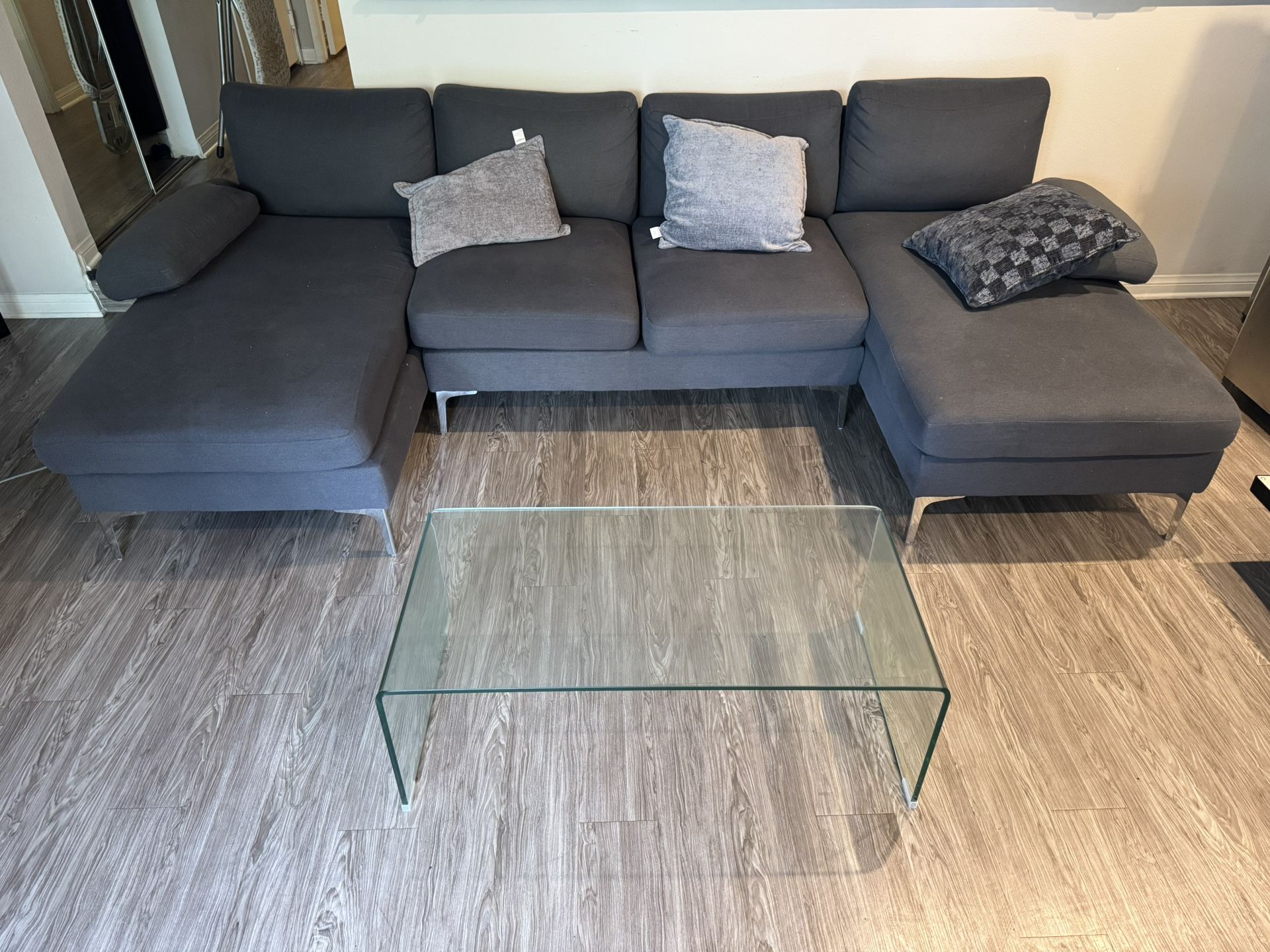 Double L Couch