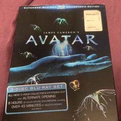 James Cameron's Avatar Movie 3 Disc Blu-Ray Set