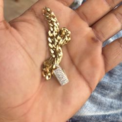 14k Wrist Chain 