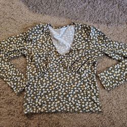 Floral Print Long Sleeve 