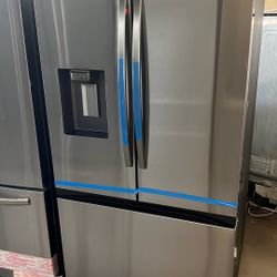 NEW OPEN BOX SAMSUNG FRENCH STYLE REFRIGERATOR 