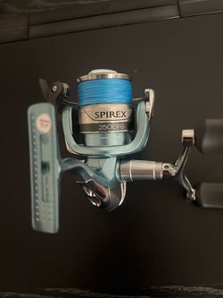 Fishing Reel Shimano Spirex 2500FG  with 12/lb braids