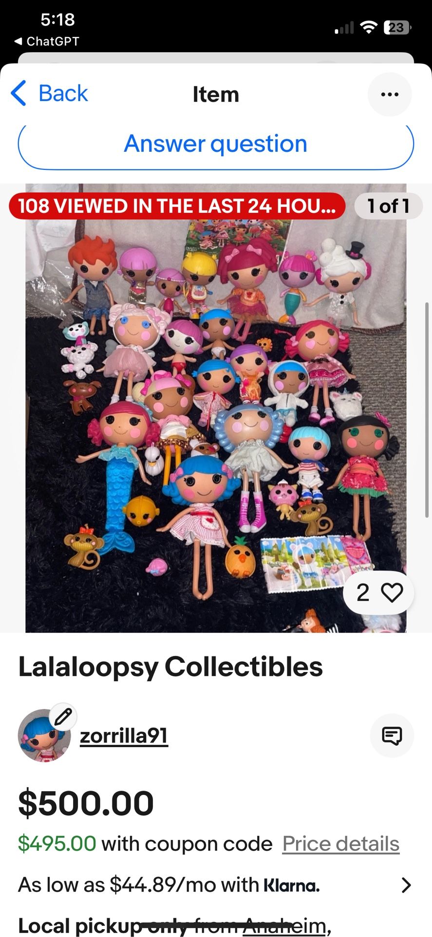Lalaloopsy Collectibles