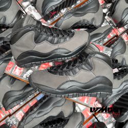 JORDAN 10 RETRO SHADOW SIZE 7 7.5 9 9.5 10.5 11.5 12 13 