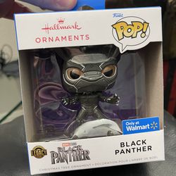 New Funko Pop Hallmark Marvel Black Panther Ornament!