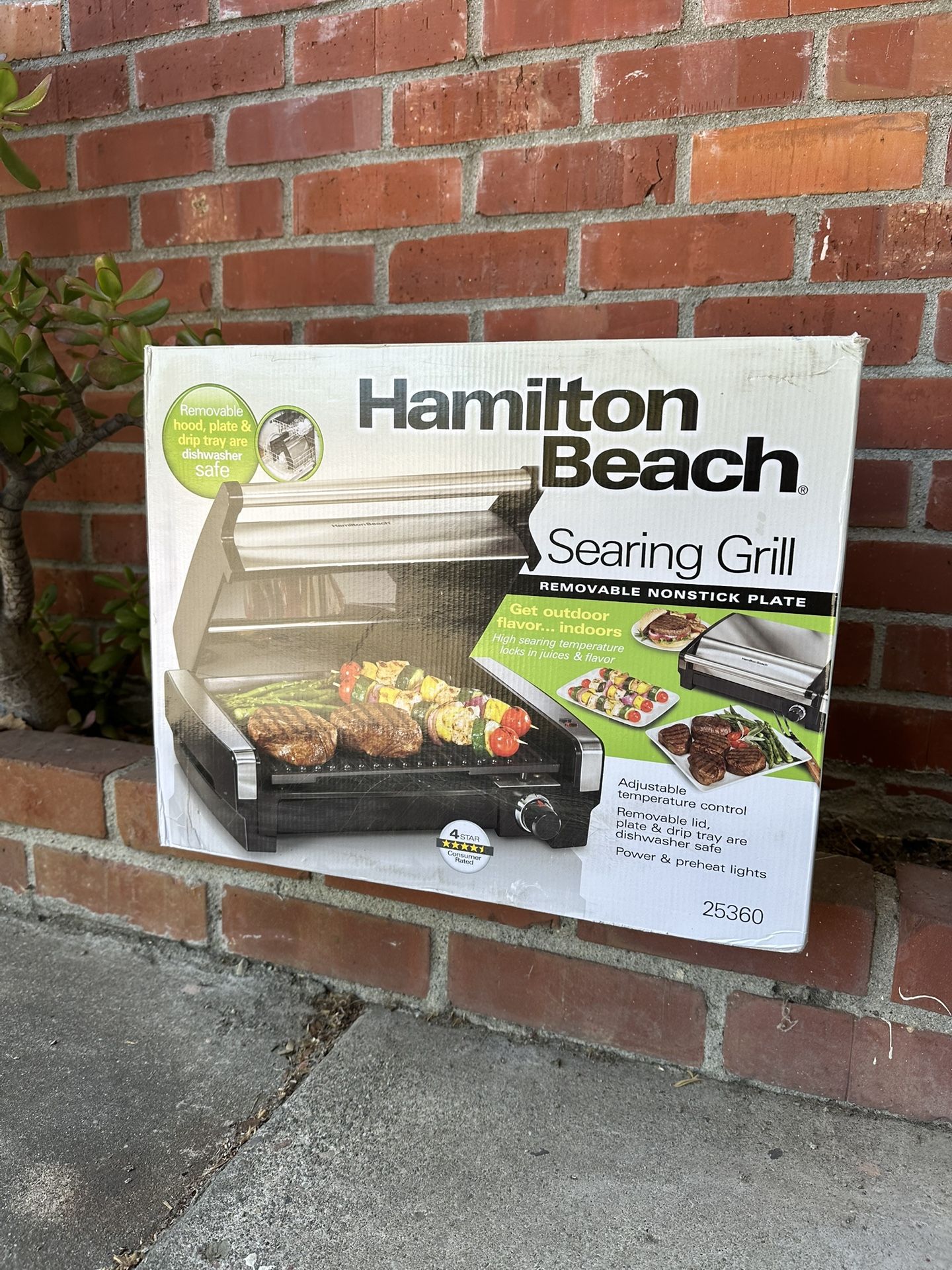 Hamilton Beach Searing Grill 25360