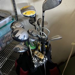 Golf Clubs & Bag