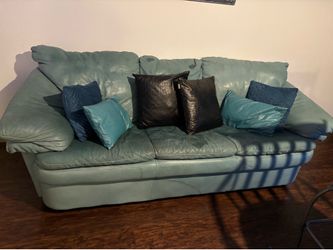 Free leather sofa