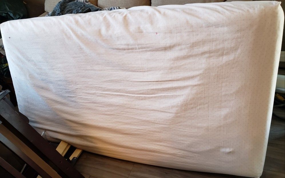 2 twin bed frames (1 twin mattress) & 1 full bed frame