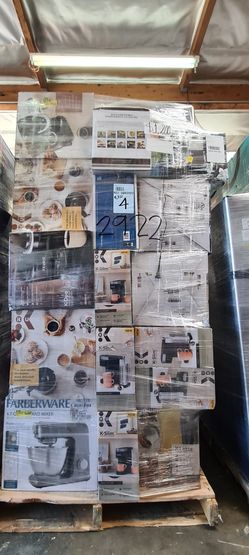 ** Appliance Pallet ** ** Pallet con electrodomésticos **