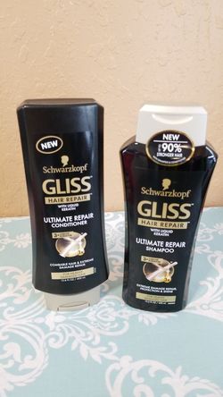 Gliss shampoo and conditioner
