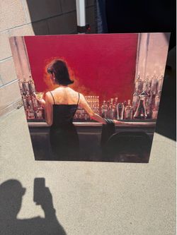 Canvas Art. Evening Lounge