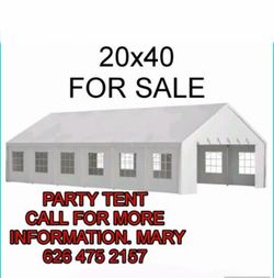 20' x 40' Canopy Party Tent - Heavy Duty Outdoor Wedding Gazebo Event Shelter Canopy for Outdoor Event, Wedding, Birthday