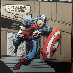 Captain America 3D Frame