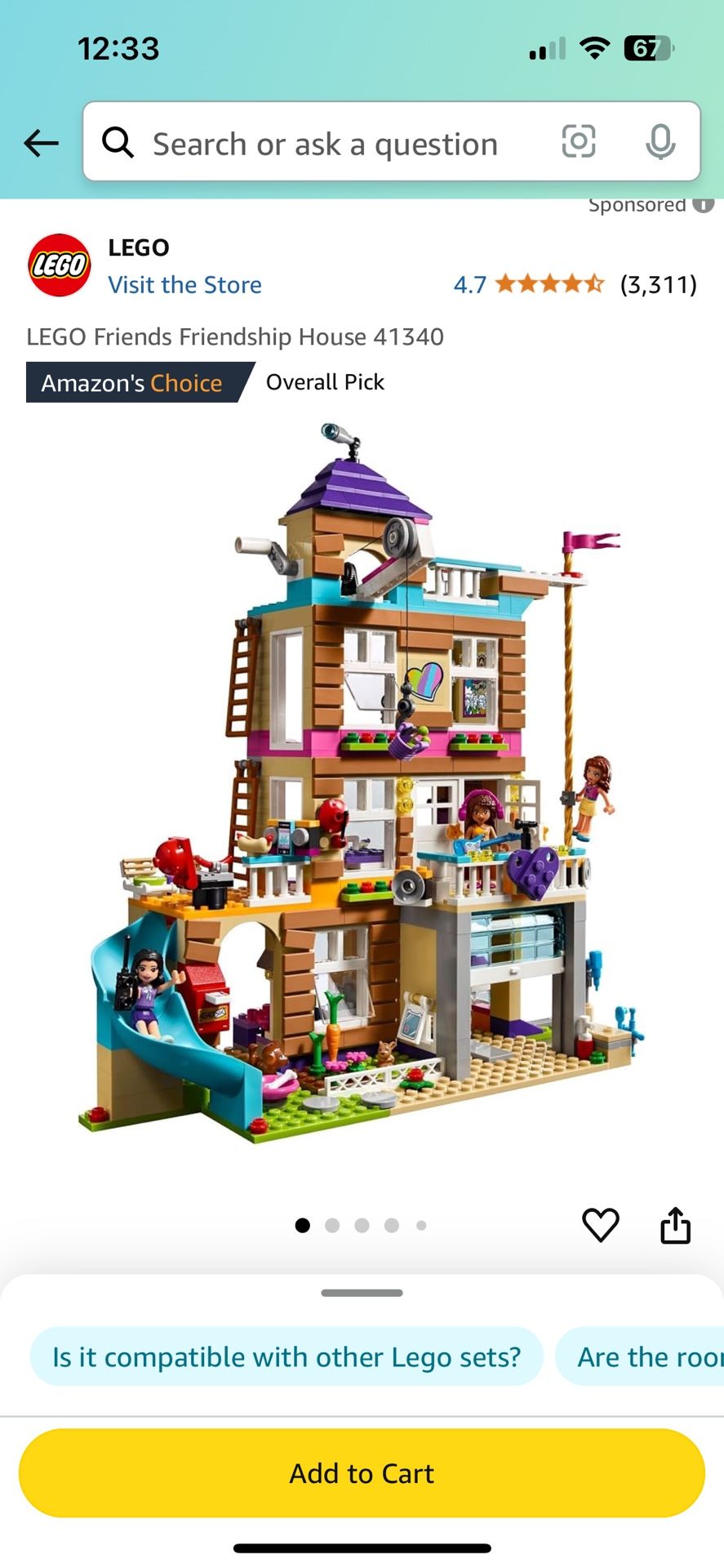 Lego Friends Friendship House