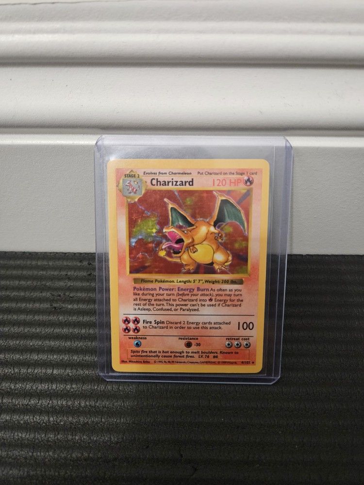 Pokemon Shadowless Charizard