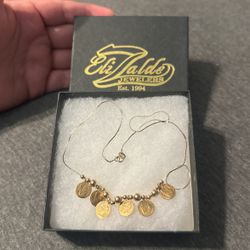 14K Coin Necklace 