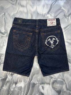 True Religion Bobby Relaxed Baggy Denim Shorts - New with Tags