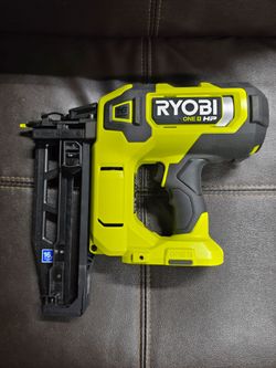 RYOBI HP 18V Brushless Cordless 16 Gauge Straight Finish Nailer (Tool Only)