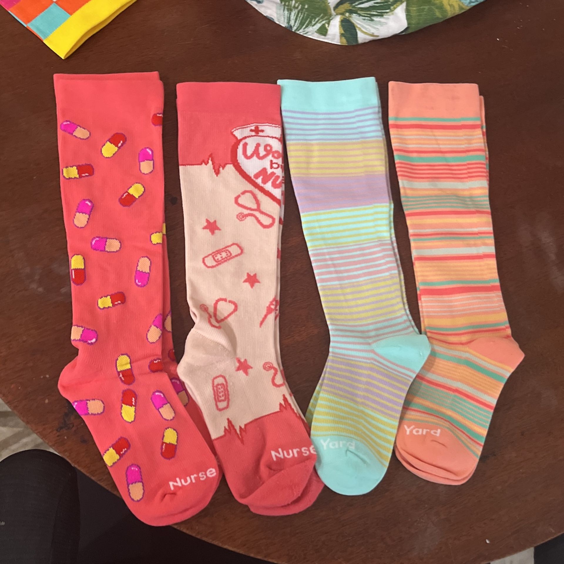 Nurse yard Compression Socks Bundle