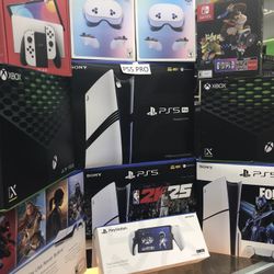 Ps5 Disc Ps5 Pro Xbox X Nintendo Oculus Quest3 New No Crdt Needed Pay Down Only