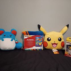 Pokemon Bedding Twin Size Set New 
