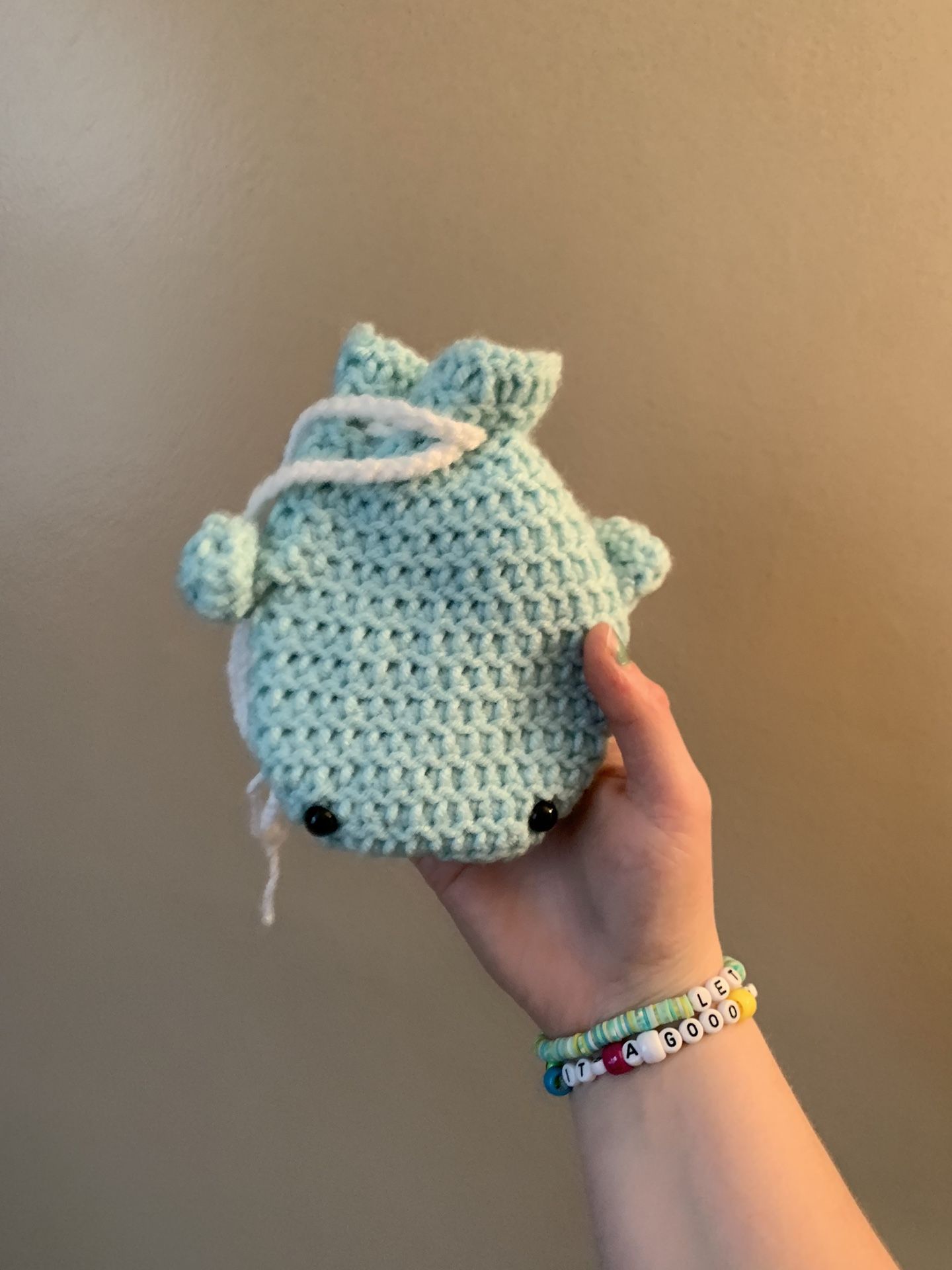 Crochet Shark Pouch