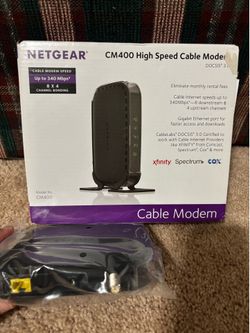 Cable Modem- NEW NEVER USED