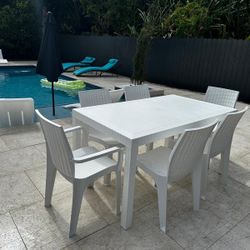 Patio Furniture Set Like New 