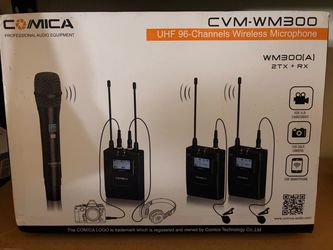 Comica CVM-WM300 UHF Wireless Microphone System