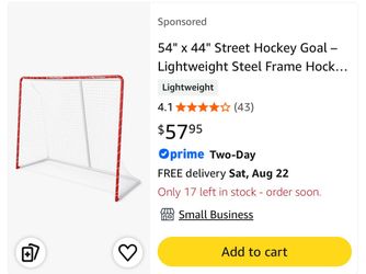 Brand New Hockey Goal