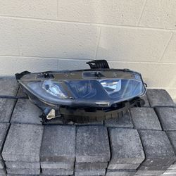 Honda Civic Headlight 2016 - 2019, Honda Civic Headlamp, OEM ORIGINAL HONDA PART, passenger side, Sport Model 