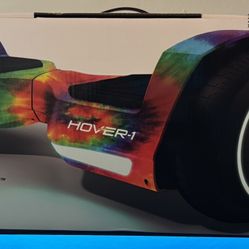 Hover-1 Rebel Hoverboard Multicolor / Tie Dye LED – Brand New Sealed – Bluetooth